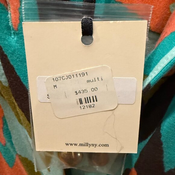 Milly Southwestern Print Shirtdress, belted, SZ M; NWT - Picture 6 of 8